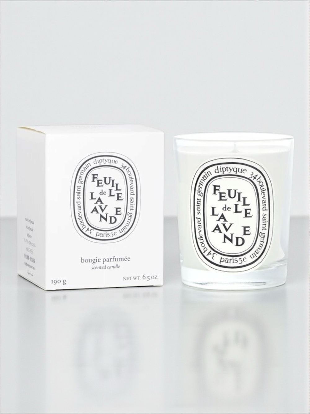 Diptyque Feuille de Lavande Candle 190g NIB Sealed NWT